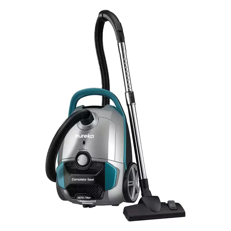 Eureka Bagged Canister Vacuum: HEPA Filter, Swivel Head, Pet Hair Tool, 2.5L Capacity, 27.6ft Cord, Green