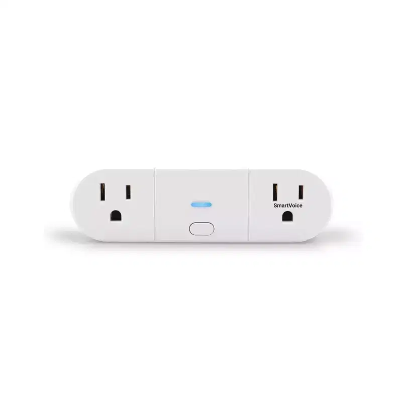 Emerson SmartVoice 2-in-1 Wall Plug White
