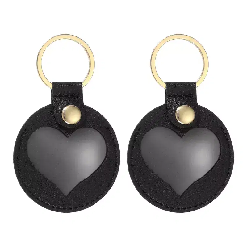 Unique Bargains Pet Hair Keychain, Leather Lightweight Portable Pet Memorial Products Pet Furniture Accessories 2 Pcs
