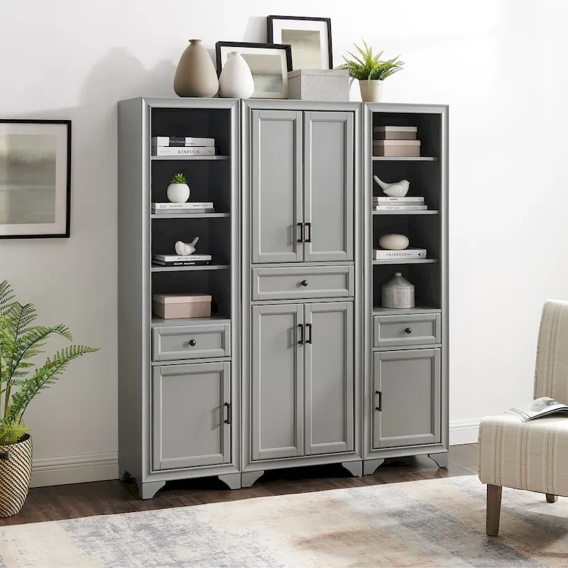 Crosley Tara 3Pc Pantry Set - 59.75 W x 15 D x 67.75 H