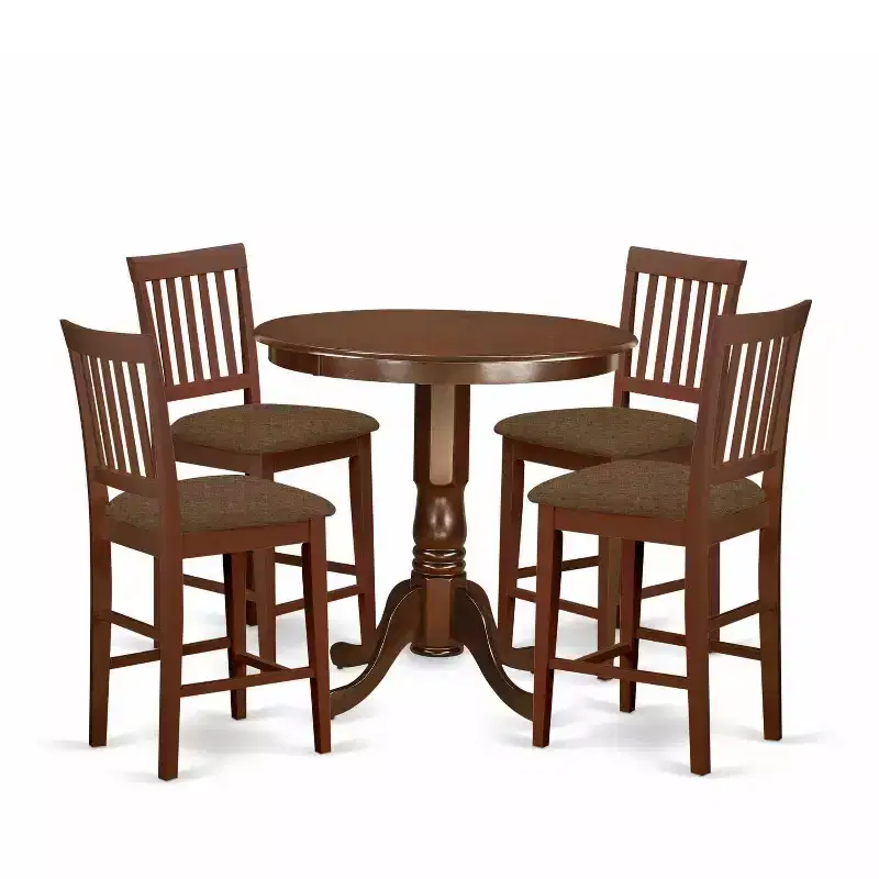 Counter Height Dining Set - 5 Piece Modern Dining Table & Chairs