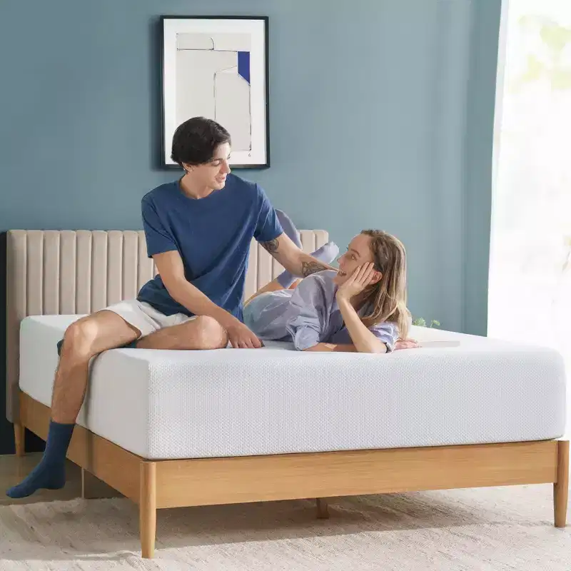 Zinus 10 Inch Green Tea Cooling Memory Foam Mattress, Full, Fiberglass Free, Medium Firmness, Cooling Gel Foam, Certified Safe Foams & Fabric