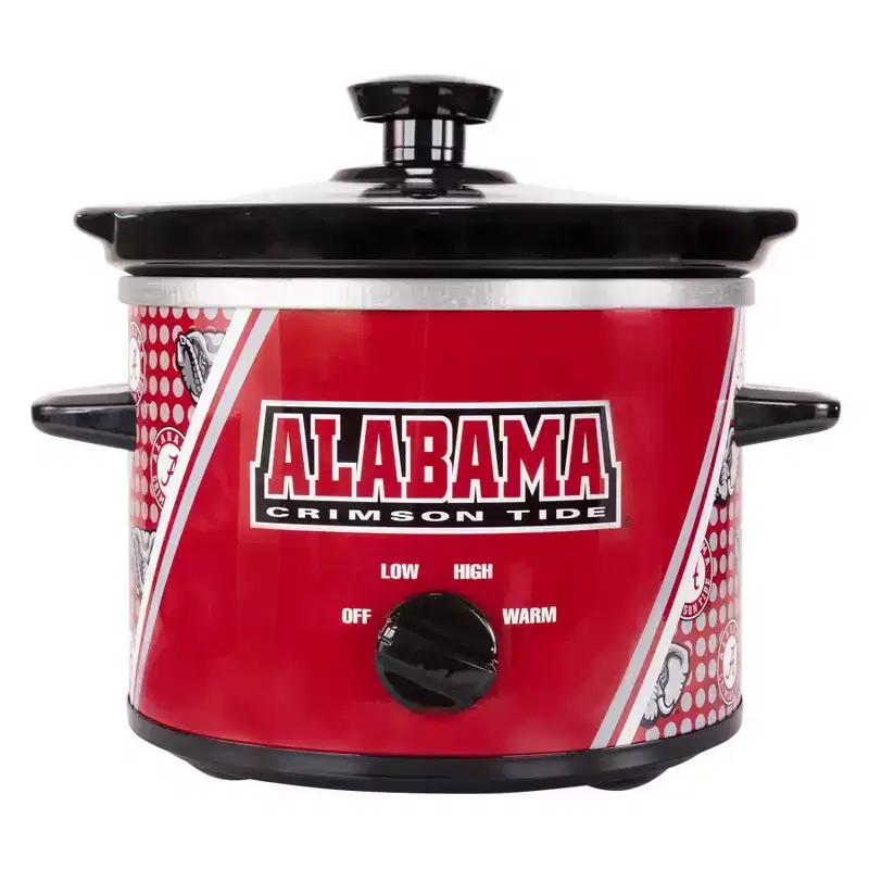 Uncanny Brands Alabama Crimson Tide 2qt Slow Cooker