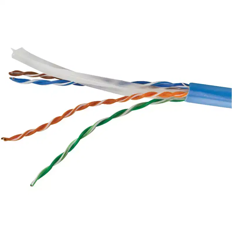 CAT-6 U/UTP Solid Riser CMR Cable, 1,000 Ft.