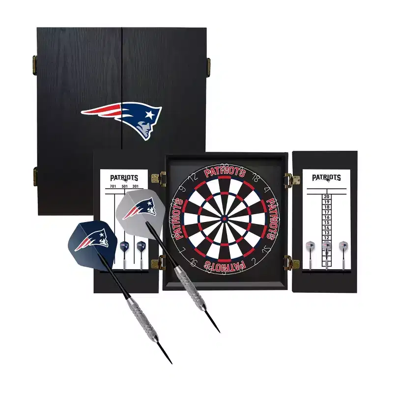 NFL New England Patriots Fan's Choice Dartboard Set