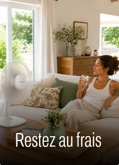 Restez au frais avec notre sélection de produits spéciale canicule