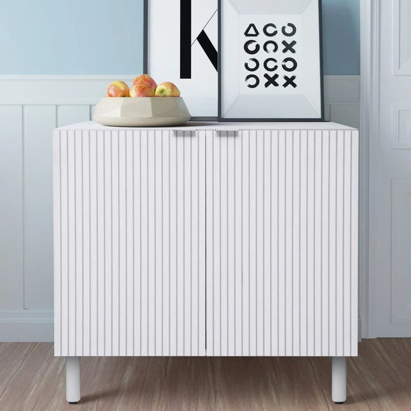 White Cabinet 2 Door
