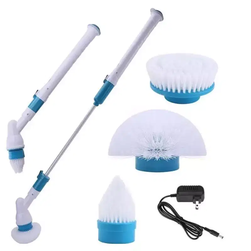 Link Extendable Cordless Power Ergonomic Scrubber For Bathrooms & Kitchen