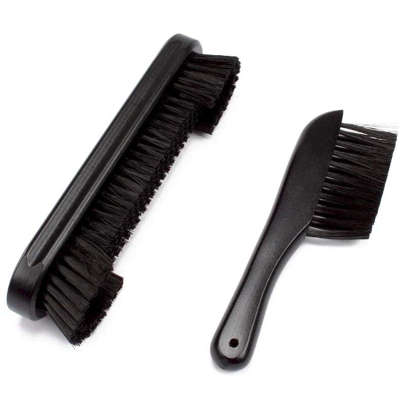 GSE 2-Piece Solid Wood Billiard Pool Table Brush and Rail Brush Set. Billiard Pool Table Accessories