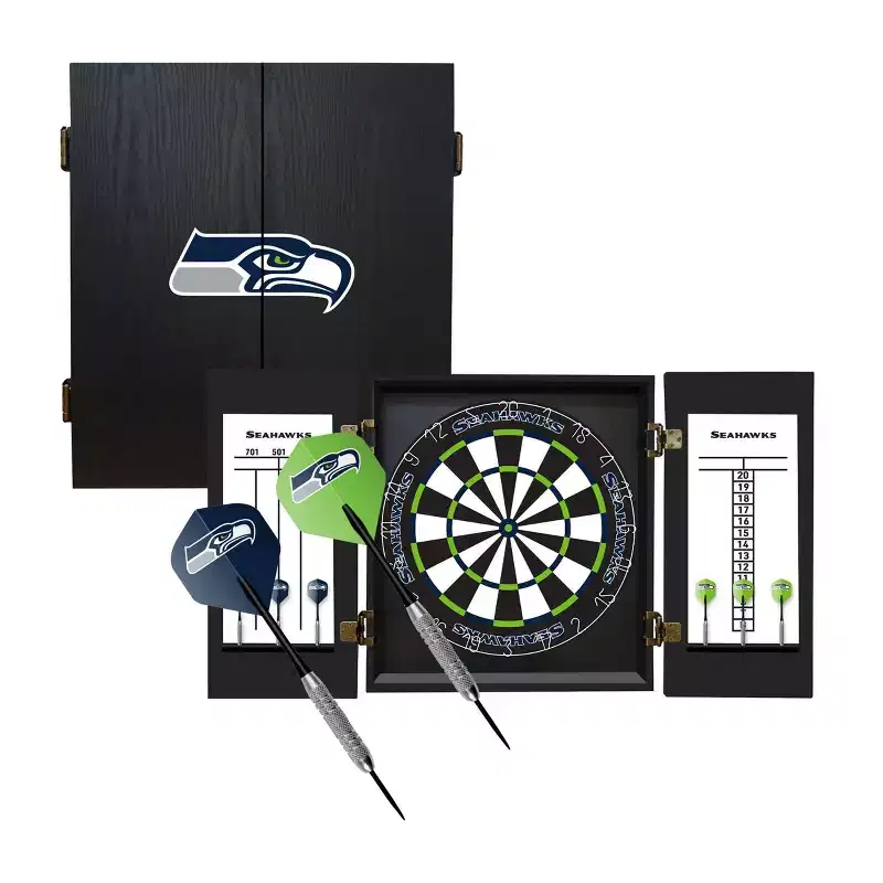 NFL Seattle Seahawks Fan's Choice Dartboard Set
