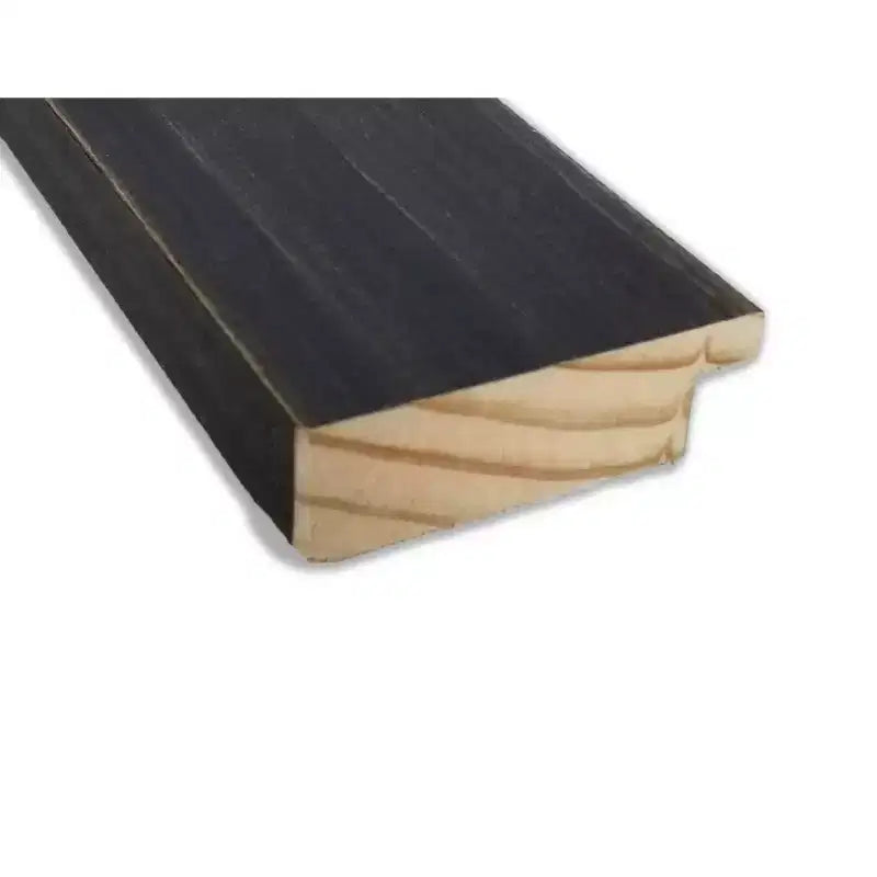40 x 28 Non-Beveled Shiplap Navy Wood Bathroom Wall Mirror - Amanti Art: Rectangle, Includes Mounting Hardware