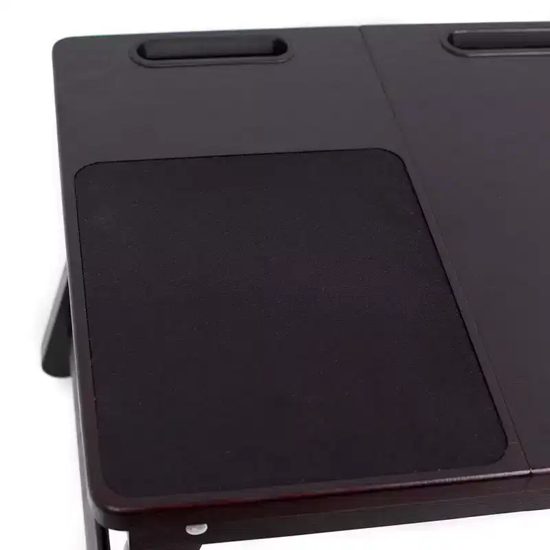 Multi-tasking Laptop Bed Tray - Left Handed - Walnut