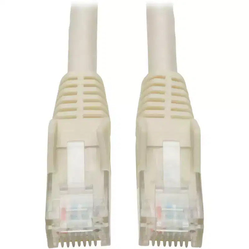 Tripp Lite Cat6 Gigabit Patch Cable 3ft RJ45 Male-Male White N201-003-WH.
