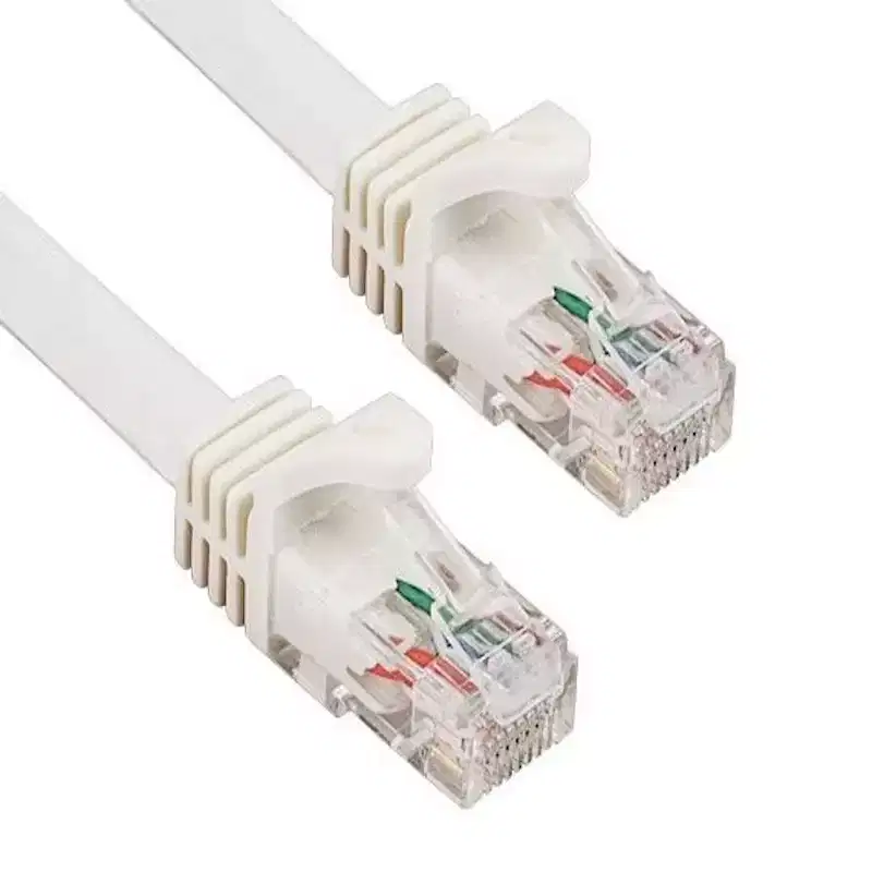 SANOXY Cables and Adapters; 14ft Cat6a 600 MHz UTP Snagless Ethernet Network Patch Cable, White