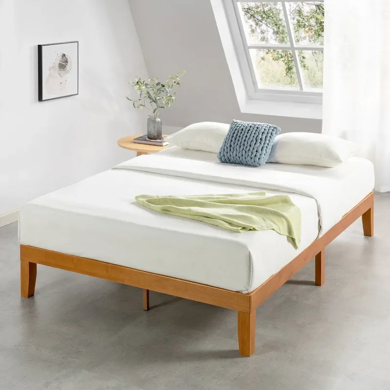 12 Classic Solid Wood Platform Bed Frame