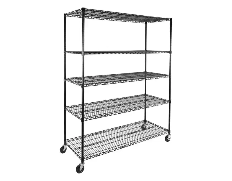 UltraDurable 5-Tier 60 x 24 Steel Wire Shelving Unit