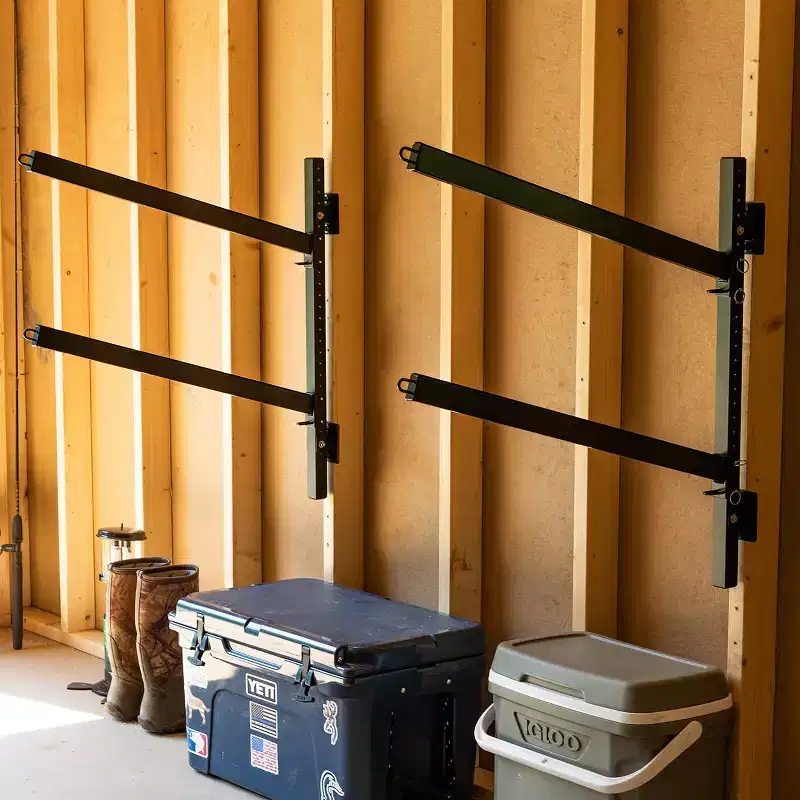 StoreYourBoard Champlain Kayak Storage | Indoor Adjustable Rack | 2 Levels