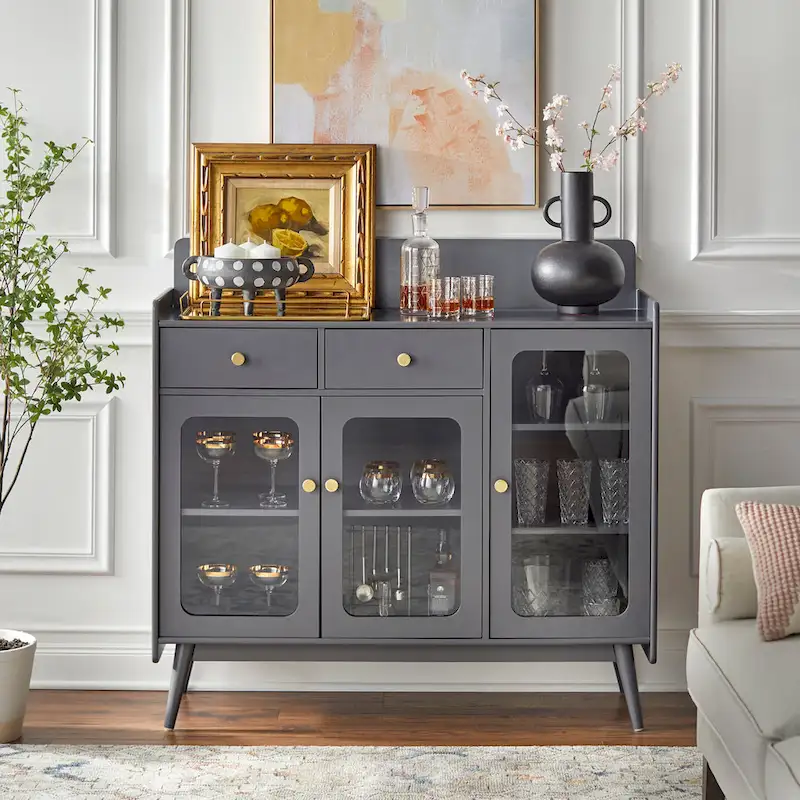 Hudson Mid-Century Sideboard