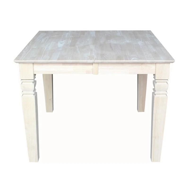 Butterfly Leaf Dining Table - Unfinished
