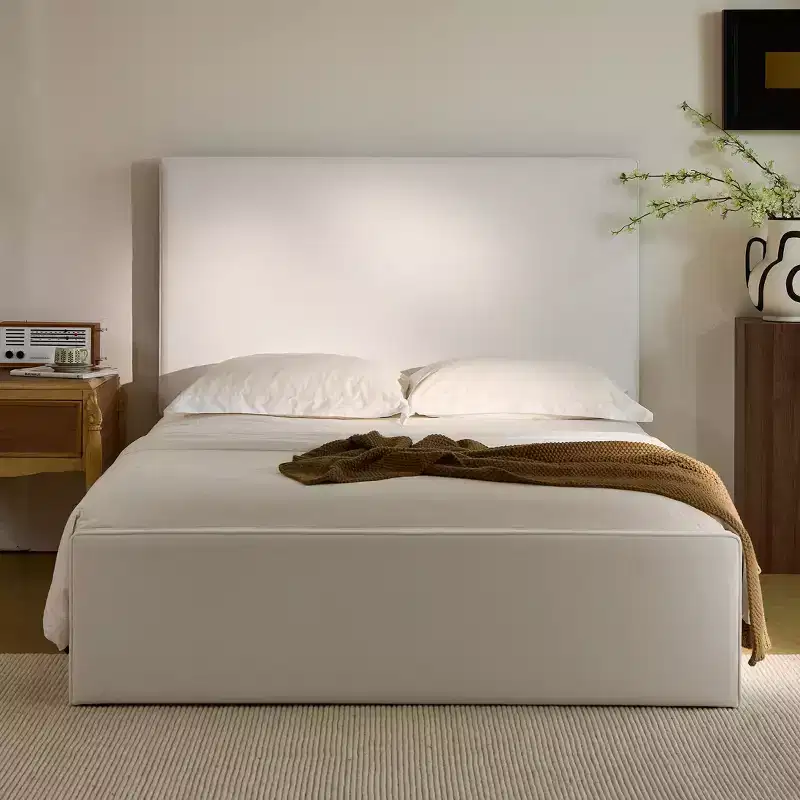 Christopher Knight Home Rhea Modern Upholstered Bed with Headboard