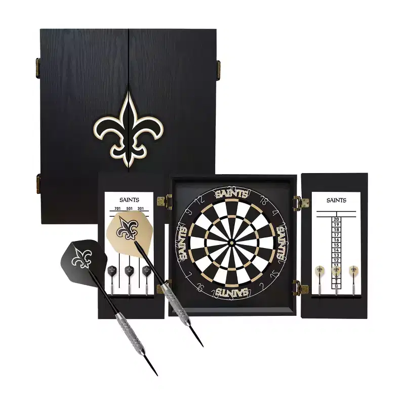 NFL New Orleans Saints Fan's Choice Dartboard Set