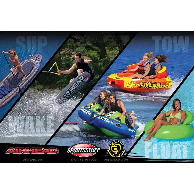 Airhead Self-Centering Tow Harness with 14-Foot Cable | AHTH-9