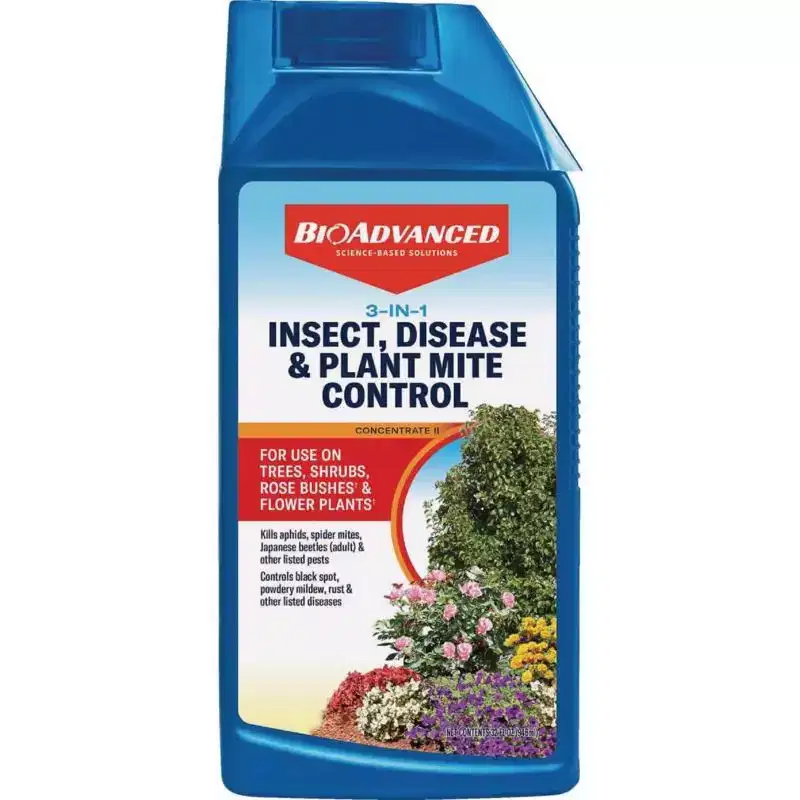 BioAdvanced 3-in-1 Insect Disease & Mite Control, Concentrate - 32 fl. oz.