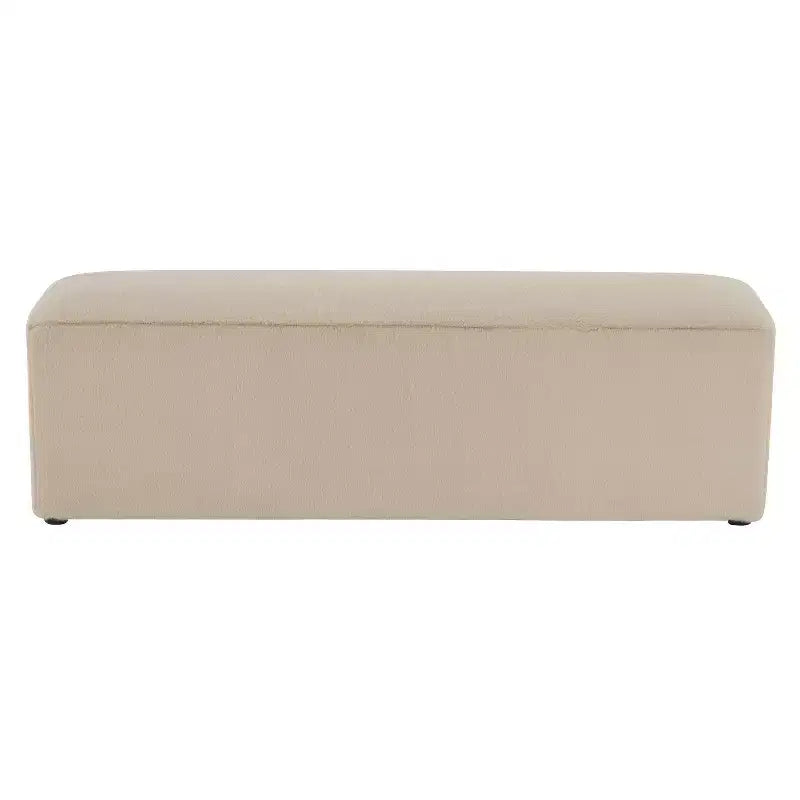 Modern Upholstered Long Ottoman Bench