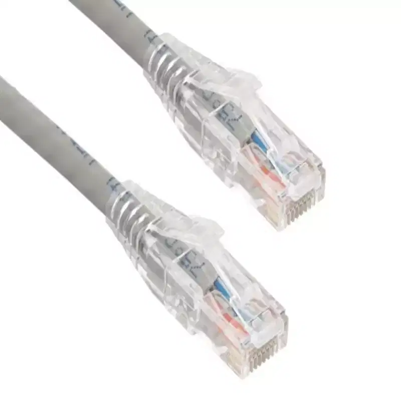 SANOXY Cables and Adapters; 20ft Cat6 550 MHz UTP Ethernet Network Patch Cable with Clear Snagless Boot, Gray
