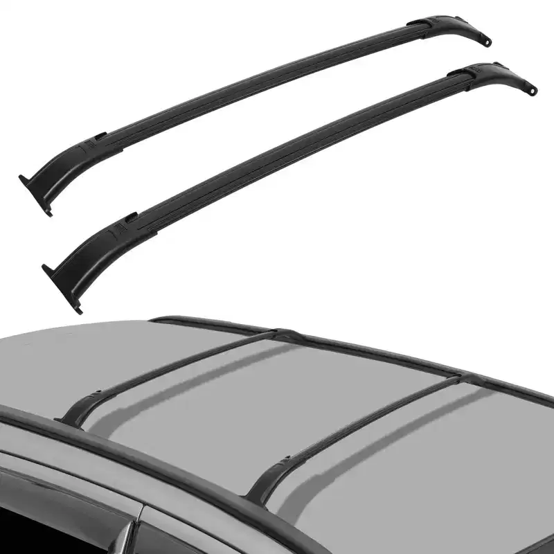 Roof Rack Cross Bars Compatible with Anti-Theft Lock Crossbar for Rooftop Cargo Carrier Bike Snowboard Luggage
