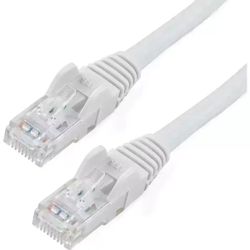 StarTech.com 10 ft White Cat 6 Patch Cable - RJ-45 Male to Male - Network Cable