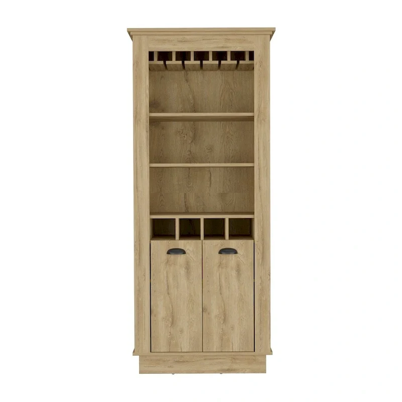 Bar Cabinet, Four built-in wine racks for Living Room