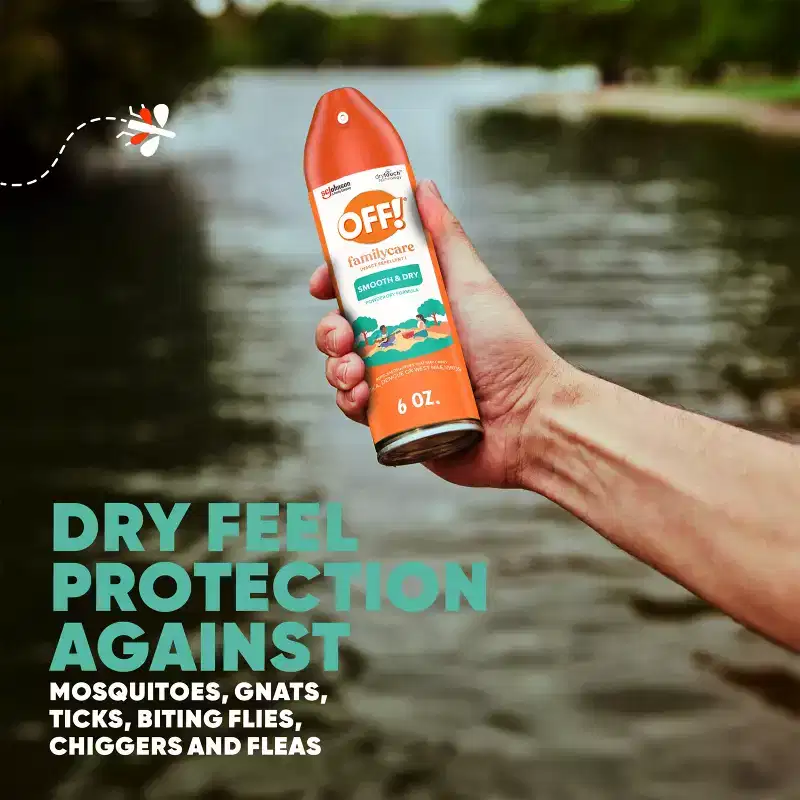 OFF! FamilyCare Mosquito & Insect Repellent Spray Smooth & Dry - 6oz