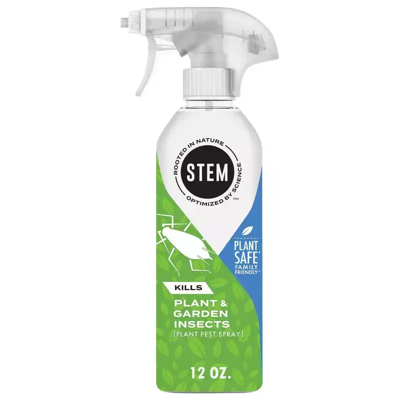 STEM Plant Pest & Insect Spray - Indoor & Outdoor Bug Killer - 12oz