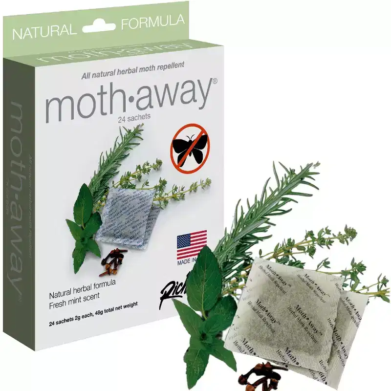 Moth Away All Natural Herbal Moth Repellent - Non Toxic