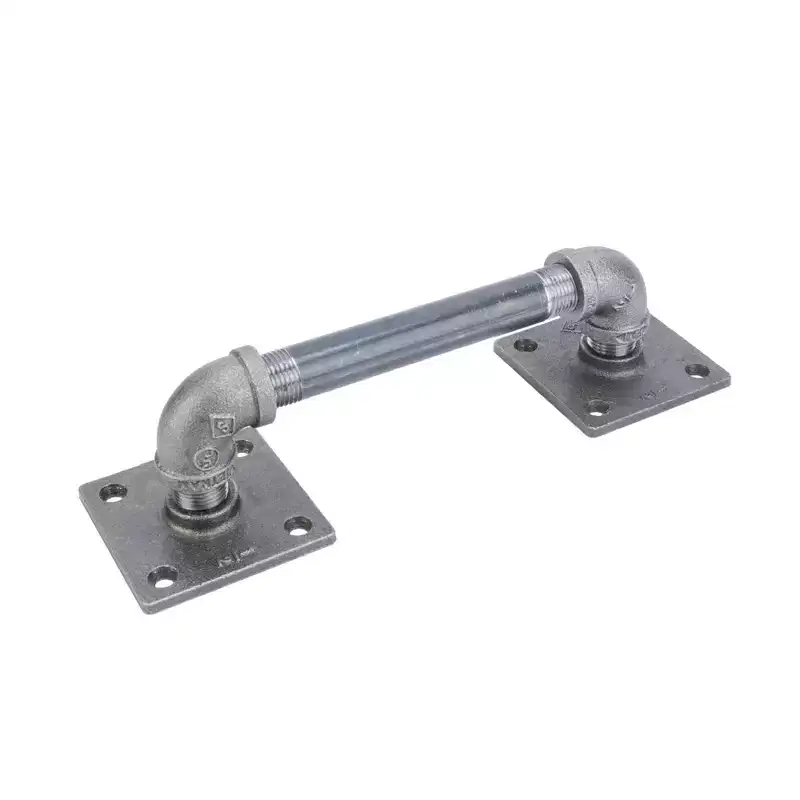 Pipe Decor 1/2 in. Square Barn Door Handle  10.5 in. L