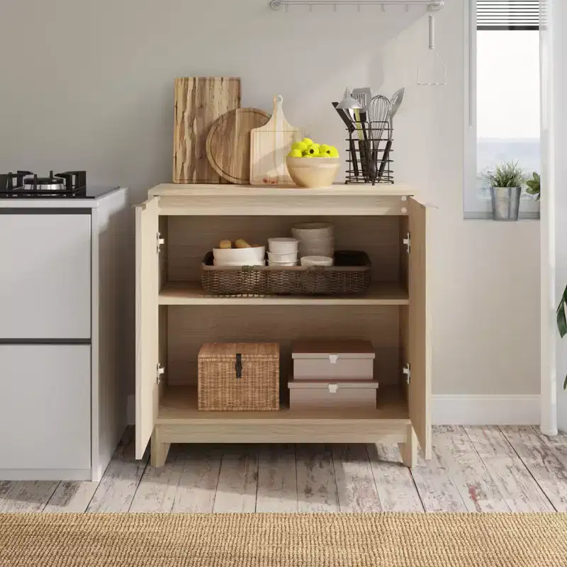 Accent Cabinet, Modern Storage Buffet Cabinet For Living Room