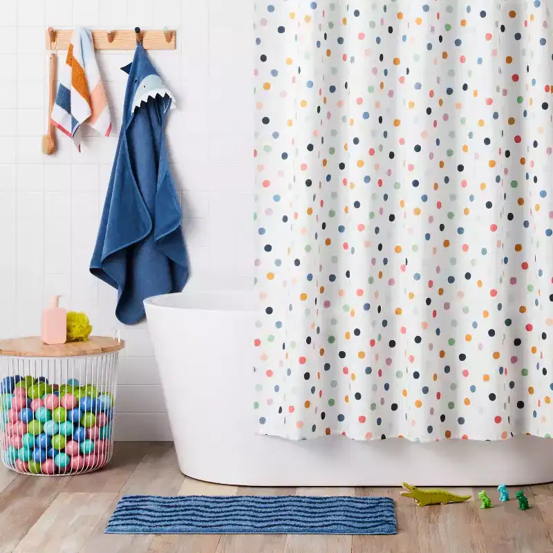 Dot Kids' Shower Curtain - Pillowfort™