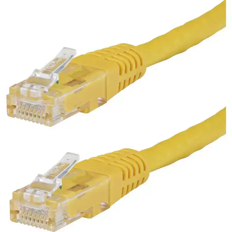 StarTech.com 4ft Yellow Cat6 UTP Patch Cable - 4ft - C6PATCH4YL