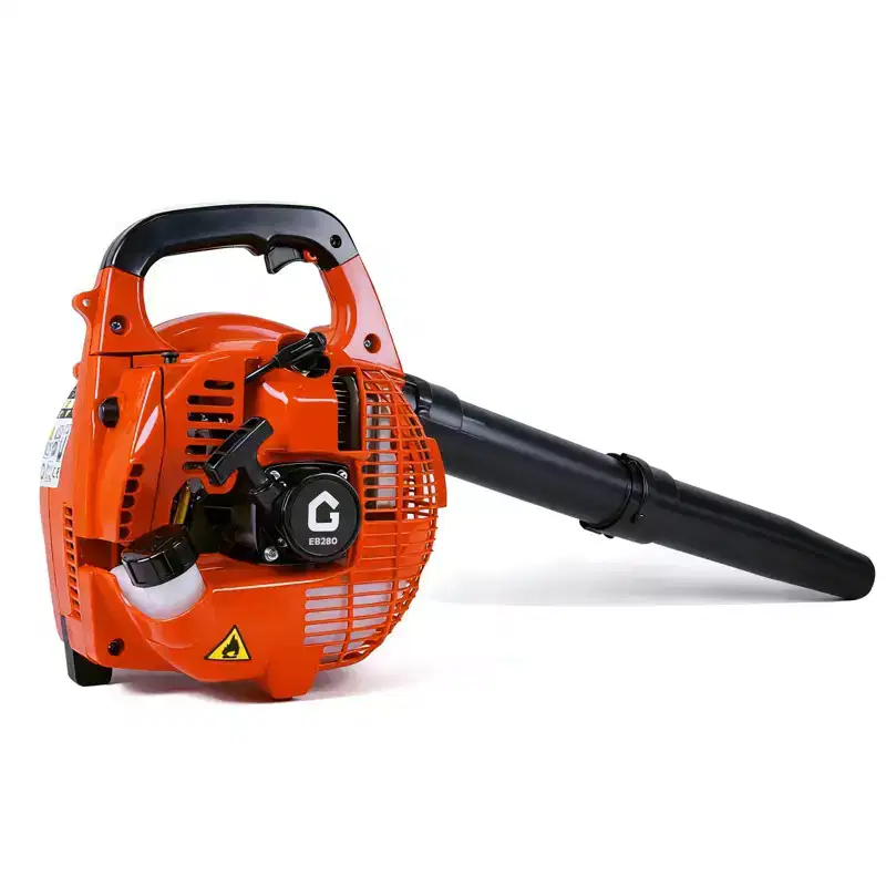 28/52 CC Gas Leaf Blower, 490 CFM 280 MPH, 1.1-HP 2-Stroke, Handheld Gas Powered Leaf Blower, Lightweight, Powerful Clearing Performance for Lawn Care