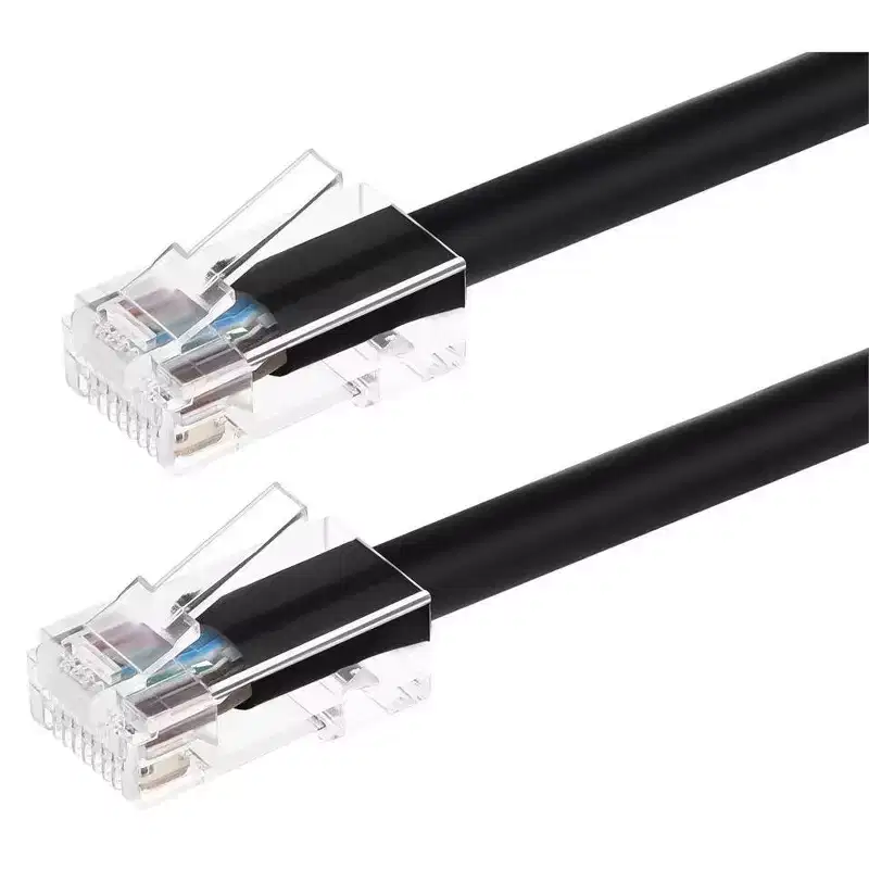 Monoprice Cat6 Ethernet Patch Cable - 10 Feet - Black | Network Internet Cord - RJ45, Stranded, 550Mhz, UTP, Pure Bare Copper Wire, 24AWG - Zeroboot