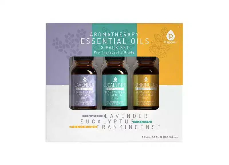 Pursonic 3 Pack Aromatherapy Essential oils