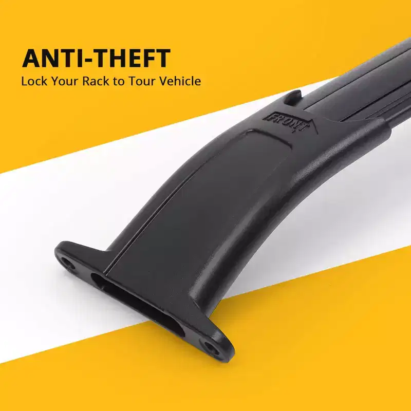 Roof Rack Cross Bars Compatible with Anti-Theft Lock Crossbar for Rooftop Cargo Carrier Bike Snowboard Luggage