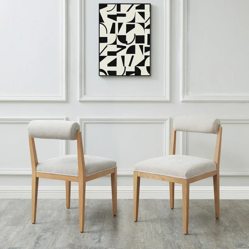 Rolled Back 20-inch Dining Chair - 20Wx25Dx33H