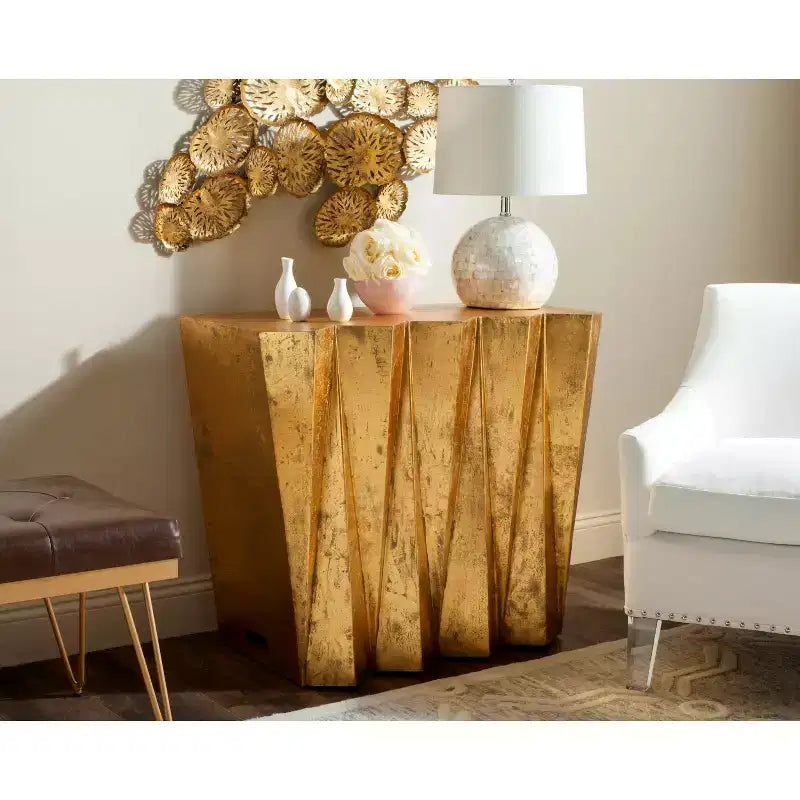 Console Table �C Gold