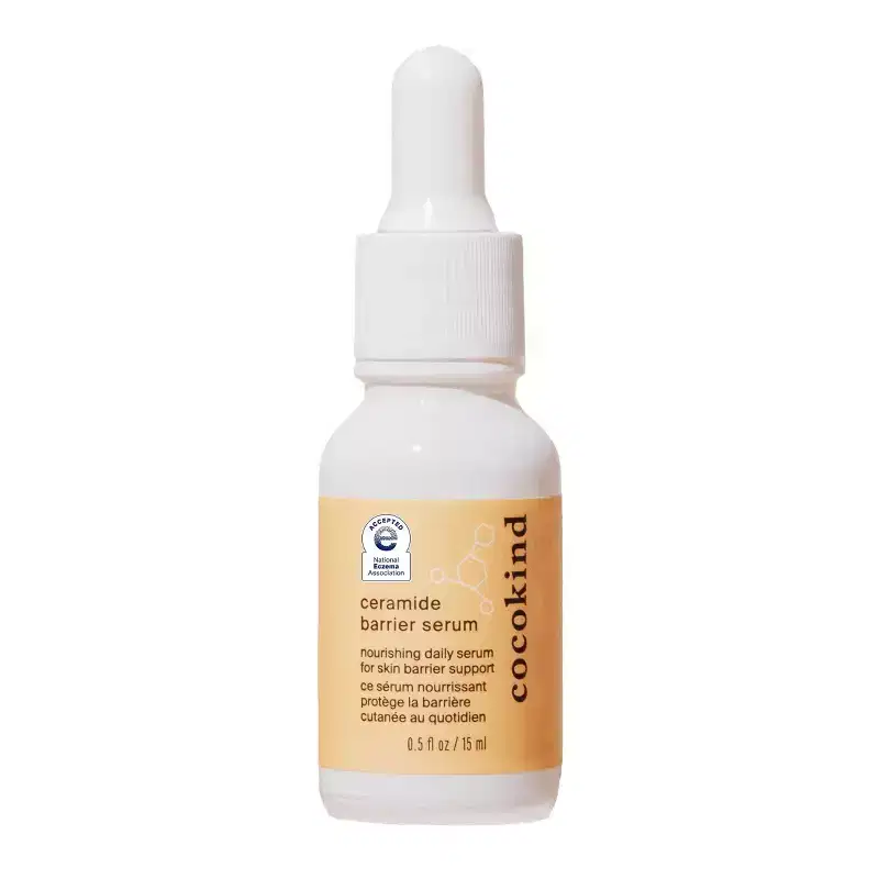 cocokind Ceramide Barrier Face Serum - 15ml: Aluminum-Free, No Fragrance Added, Dye-Free, Vegan, Sulfate-Free