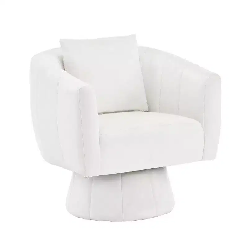 Upholstered Swivel Accent Chair