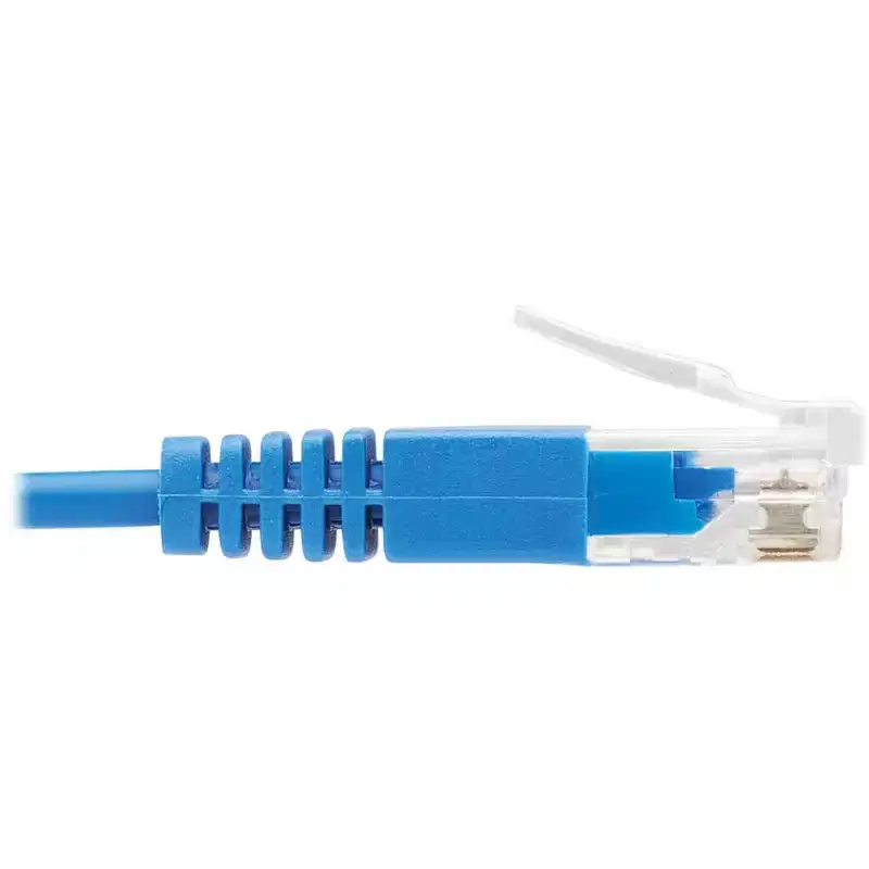 Tripp Lite Ultra Slim Cat6 Gigabit Ethernet Cable RJ45 M/M Blue 1ft N200UR01BL