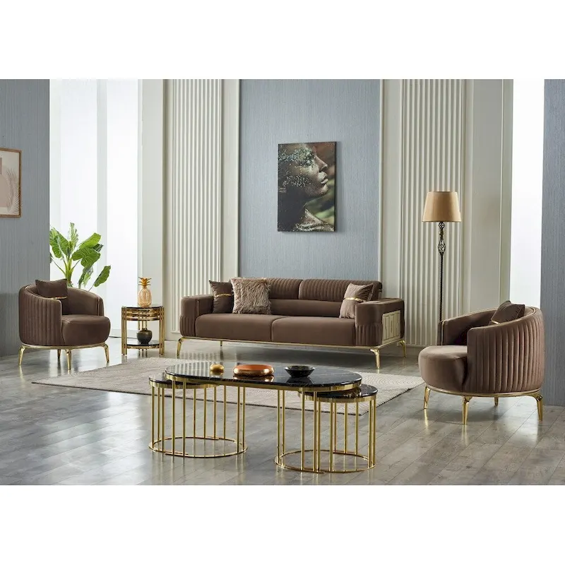 Araceli 2-Pieces One Sofa One Chair Living Room Set