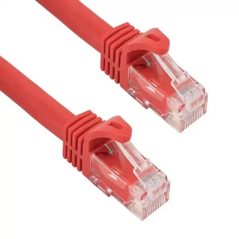 SANOXY Cables and Adapters; 0.5ft Cat6a 600 MHz UTP Snagless Ethernet Network Patch Cable, Red